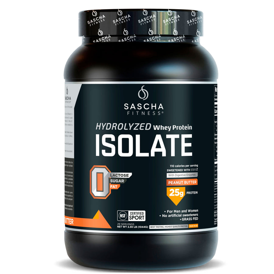Whey Protein Isolate - Mantequilla de mani